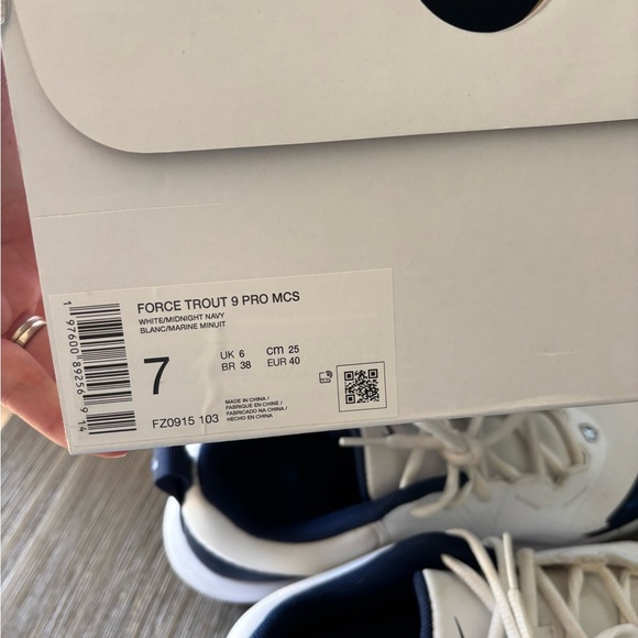 NWOT Nike Force Trout 9 Pro MCS Sz 7 - Picture 6 of 7